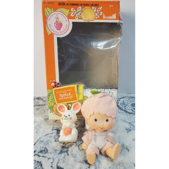 Kenner Other - Vintage 1980 Strawberry Shortcake Doll Apricot Hopsalot Kenner #43370